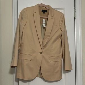 J Crew Tan Blazer size 6